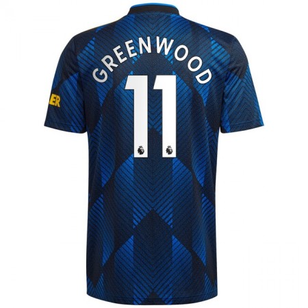 Fußballtrikots Manchester United Mason Greenwood 11 2021-2022 Kurzarm Ausweichtrikot kaufen
